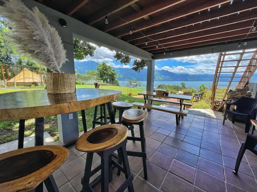 Refugio Del Volcan Casitas Сан Педро Ла Лагуна Екстериор снимка