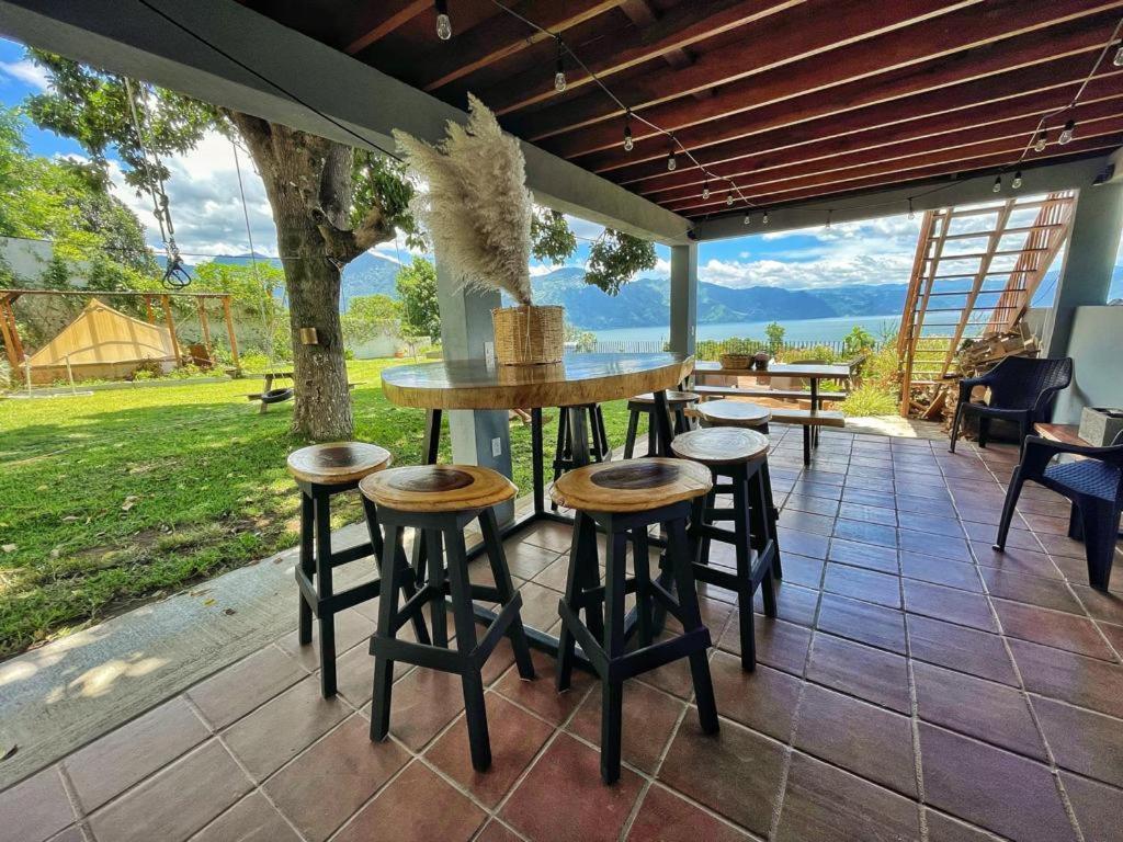 Refugio Del Volcan Casitas Сан Педро Ла Лагуна Екстериор снимка