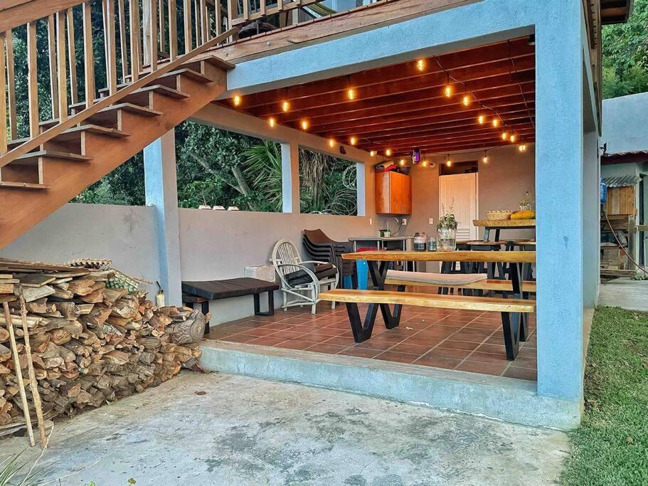 Refugio Del Volcan Casitas Сан Педро Ла Лагуна Екстериор снимка